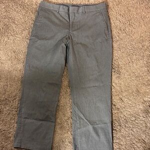 Express Men's Corduroy Pants in Gray